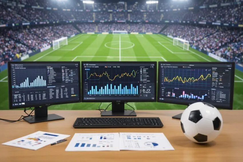 Football statistics can provide useful information when analysing a match.